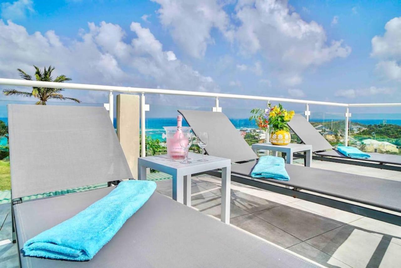 V5 Between Sky And Sea, Caribbean Magical View Oyster Pond Exterior foto